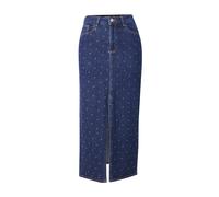 VILA Jupe 'Jaf' bleu denim / argent, Taille 34
