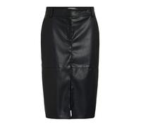Vila Jupe mi-longue Vidagmar Hw à revêtement Noir Taille 38 Femme