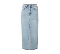 VILA Jupe en jean VIJAF – Mi-longue denim bleu clair Taille 38