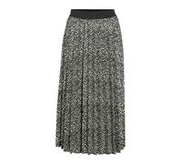 VILA Jupe 'VINITBAN' beige / noir, Taille 40