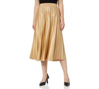 Vila Jupe Vinitban-Noos plissée, Beige, L Femme