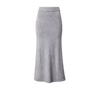 Vila Ril Midi Skirt Gris S Femme