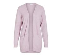 Vila Knit Viril Open L/S Cardigan en Tricot-Noos, Orchidée Winsome, M Femme