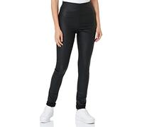 Vila Legging Vicommit New Coated Rwsk Noos, Noir, S Femme