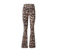 VILA Leggings 'VILEOA' crème / caramel / noir, Taille S