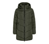 VILA Manteau d’hiver 'VIMILJA' vert foncé, Taille XL