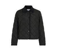 VILA Manteau Matelassé Chic avec Boutons-Pression et Col au Design Moderne