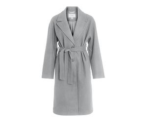 VILA Manteau mi-saison gris clair, Taille M