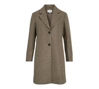 Vila Claudia Button Coat Beige 38 Femme