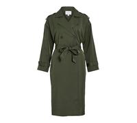 VILA Manteau mi-saison 'VIADDISON' vert foncé, Taille XS
