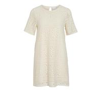 Vila Mini Robe VIMERINDA à Manches Courtes pour Femme, Bouleau, M
