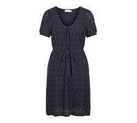 Vila Neck Dress/PB Viamalina Robe à col en V S/S, Blazer Bleu Marine, L Femmes