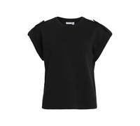 Vêtements Vila VISIFFI O-NECK CAP SLEEVE TOP/PB pour Accessoires M Noir