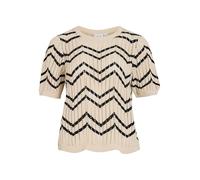Vila O-Neck Knit Top/BFS Viautra Haut en Tricot à col Rond 2/4, Bouleau, XS Femme