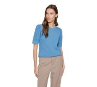 Vila O-Neck Knit Top Vidalo Noos Haut tricoté à col Rond S/S, Bleu pâle, L Femme