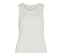 Vila O-Neck S/L Knit Top Vikippa Haut tricoté à col Rond S/L, Cloud Dancer, M Femmes