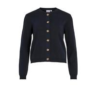 Vila O-Neck Viostria Noos Cardigan à col Rond L/S, Blazer Bleu Marine, S Femme