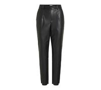 Vila Vidagmar Varone Hw Coated Pant-Noos Pantalon, Noir, 46 Femmes