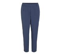 Vila Varone Slim Fit High Waist Pants Bleu 40 Femme