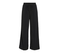 Vila Clua Wide Leg Fit High Waist Pants Noir M Femme