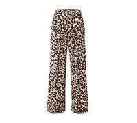 VILA Pantalon 'VILEOA' marron / cappuccino / noir, Taille 36
