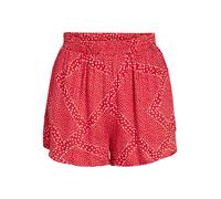 VILA Pantalon 'NISJA' rouge foncé / blanc, Taille 38