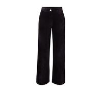 Vila Pants Vikita RW Wide Corduroy Pantalon Noos, Black Beauty, S Femmes