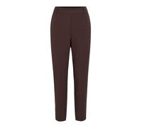 VILA Pantalon à pince 'VIVARONE' brun foncé, Taille 38
