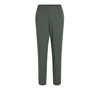 Vila Varone Slim Fit High Waist Pants Vert 38 Femme