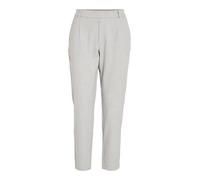 VILA Pantalon Taille Haute VIVARONE - Coupe Slim Light Grey Melange 38 Light Grey Melange 38