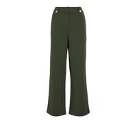 VILA Pantalon 'VIClua' vert foncé, Taille 42
