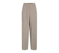 Vila Plisa Looses High Waist Pants Gris S Femme