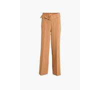 vila pantalons femme de couleur beige 36