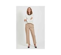 vila pantalons femme de couleur beige 42