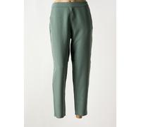 vila pantalons femme de couleur vert 42