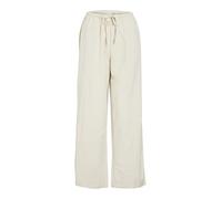Vila Pants Pantalon Viprisilla RW, Super Light Natural Melan, 34 Femmes