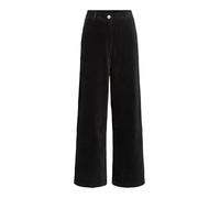 Vila Pants Vikita RW Wide Corduroy Pantalon Noos, Black Beauty, XXL Femmes