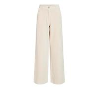Vila Pants Vikita RW Wide Corduroy Pantalon Noos, Bouleau, L Femmes