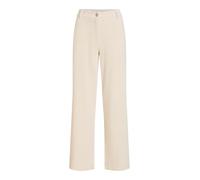 Vila Pantalon Kita coupe large velours côtelé Beige XL Femme