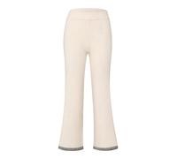 Vila Petite Pantalon noir / blanc cassé, Taille 38