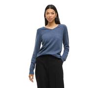 Vila Pull col V Ril – Bleu – Femme Taille S