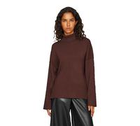 Vila Ostria High Neck Sweater Marron S Femme