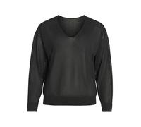 VILA Pull en Maille VINOVY - Col en V Black Beauty S Black Beauty S