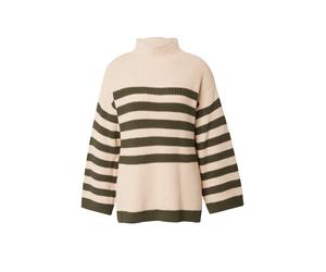 VILA Pull-over 'Ching' beige / sapin, Taille M