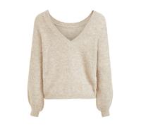 VILA Pull-over 'Jamina' beige chiné, Taille XL