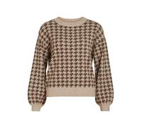 VILA Pull-over 'RIL' beige / marron, Taille M