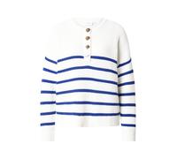 VILA Pull-over 'VICHING' bleu / blanc, Taille M
