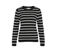 VILA Pull-over 'VIDALO' noir / blanc, Taille M