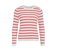 VILA Pull-over 'VIDalo' rouge / blanc, Taille XL
