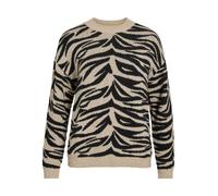 Vêtements Vila Vifeama Jacquard Knit Top pour Femme XL Noir